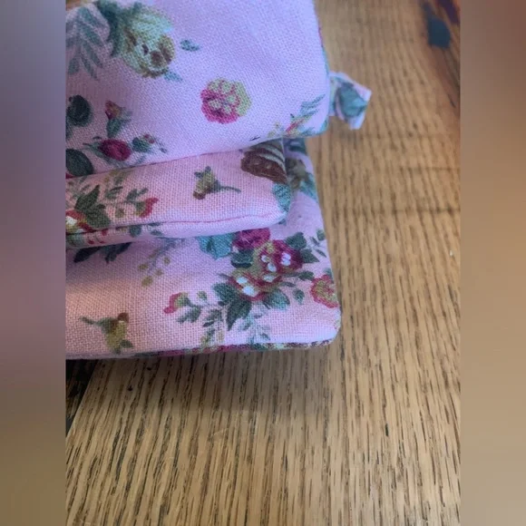 Anna sui pouch bag purse pink floral bag - Picture 5 of 8